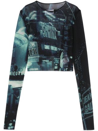 Jean Paul Gaultier Top The Blue Pigalle