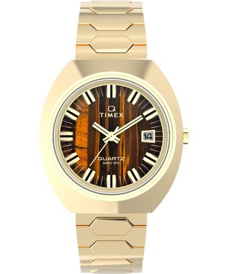 Timex Time Machine Reissue Heren Horloge Goudkleurig TW2Y45200