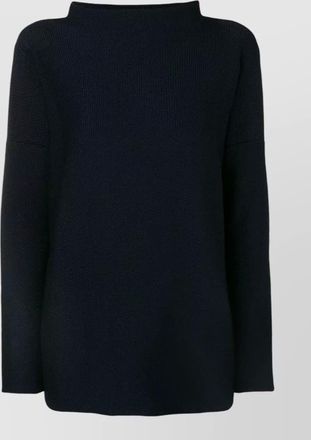 Daniela Gregis cotton halterneck long-sleeve jumper