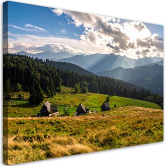 Feeby Impresi&oacute;n De Imagen, Kasprowy Wierch Monta&ntilde;a Paisaje Naturaleza, 100x70