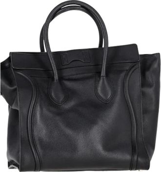 Celine Pre-owned Tote Bags, female, Black, Size: ONE SIZE Pre-owned Leather crossbody-bags
