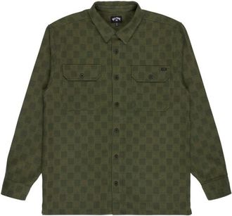 Billabong Offshore Jacquard Flannel Hemd f&uuml;r Herren | oliv
