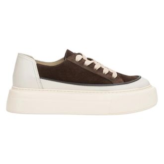 Estro & Luminara Sneakers, female, Brown, Size: 10 US Platform Sneakers