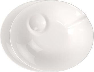 Villeroy & Boch Pasta Passion Spaghetti Plate Pair in White at Nordstrom