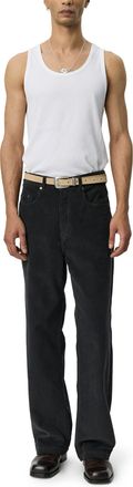 Mfpen Corduroy Trousers With Classic Straight-Leg Silhouette