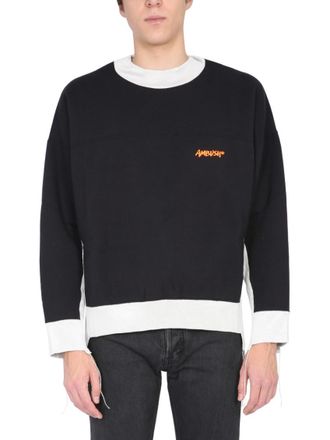 AMBUSH Black Crew Neck Sweatshirts