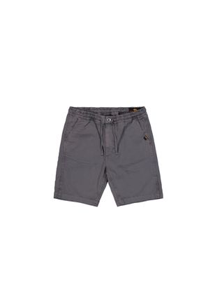 Alpha Industries Shorts ALPHA INDUSTRIES Basic Cotton Short, Herren, Gr. 30, Normalgr&ouml;ssen, grau (vintage grau), Obermaterial: 100% Baumwolle, Hosen Shorts