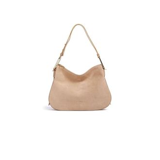 Coccinelle Magie Suede Bim Handbag - Dames - Schoudertassen - Beige - ONE Size - Katoen - Tassen