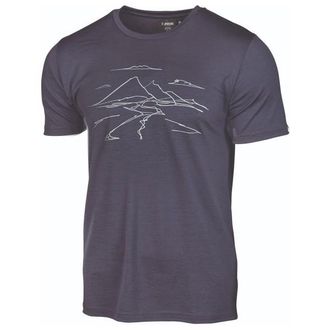 Ivanhoe of Sweden Underwool Ceasar Mountain Merinoshirt f&uuml;r Herren | steelblue