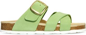 Rohde Groene Damessandaal - Comfortabel en Stijlvol - Dames - Sandalen - Groen - 38 EU - Schoenen
