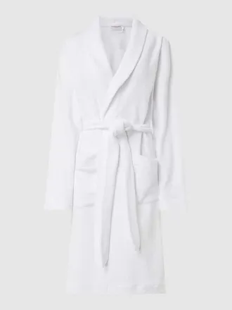 Hanro Bademantel aus Frottee Modell Robe Selection in Weiss, Größe XL