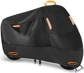 OEM Funda Para Motocicleta - Funda Para Scooter - Protege Tu Motocicleta - Correa Reflectante - 2xl - Negro