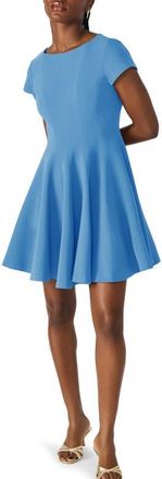 Steve Madden Nili Fit & Flare Minidress in Azure Blue at Nordstrom, Size 10