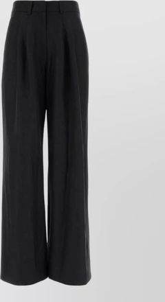 Pantaloni Torino twill wide leg frankie trousers belt loops