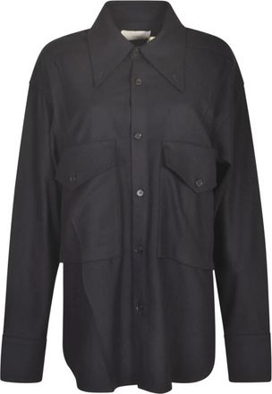 SETCHU Stijlvolle Shirts - Dames - Zomerjassen - Zwart - L - Jassen