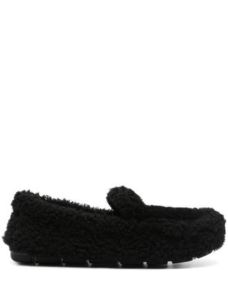 Prada Shearling Loafers