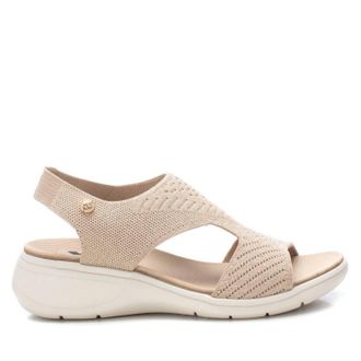 Xti Womens Wedge Sandals In Beige
