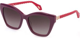 Just Cavalli SJC175 0AHG Womens Sunglasses Purple Size 55