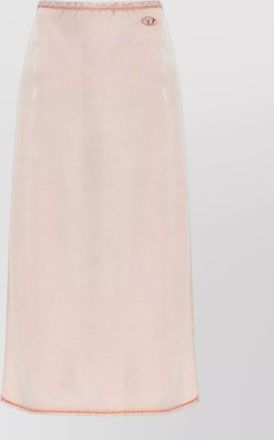 Diesel midi skirt asymmetric hem side slit