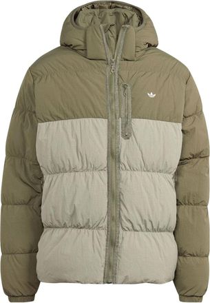 adidas Originals Down Regen Adv Puffer Jacket Olive Green Beige HZ0682