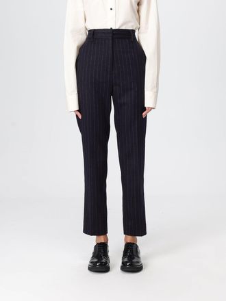 Barena Pantalone in lana vergine gessata Barena