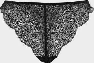 Simone P&eacute;r&egrave;le Karma Lace Tanga Briefs
