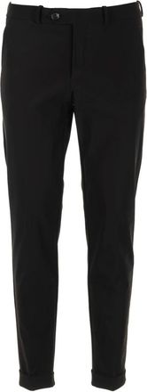 Roberto Ricci Design Winter Chino Broek in Zwart - Heren - Nette broeken - Zwart - M - Broeken