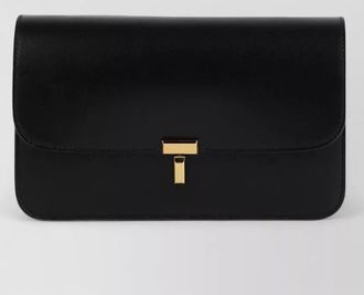 Toteme leather crossbody clutch bag