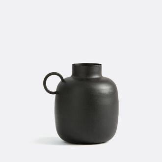 La Redoute Interieurs Bolvormige vaas in metaal H17 cm, Ana&iuml;a