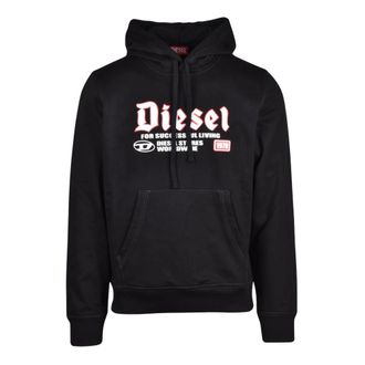 Diesel Sudadera con capucha - Sweatshirts & Hoodies - Hombre - Negro - M