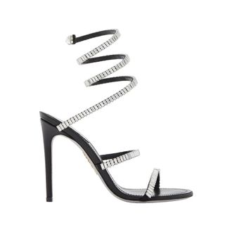 Rene Caovilla High Heel Sandals, female, Black, Size: 7 1/2 US Cleo Sandal
