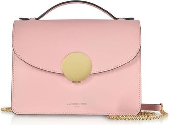 Le Parmentier Handbags - Dames - Schoudertassen - Roze - ONE Size - Leer - Tassen