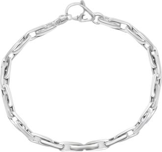 Pompeii3 Mens Round Link 14k Gold (20gram) or Platinum (32gram) 5mm Bracelet 8.5