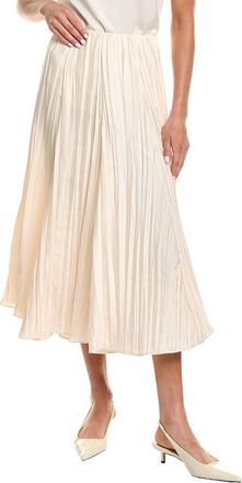 Vince Crinkle Paneled Maxi Skirt