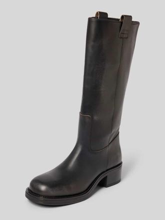 Alohas Stiefel aus echtem Öeder Modell Sajan in Black, Größe 41