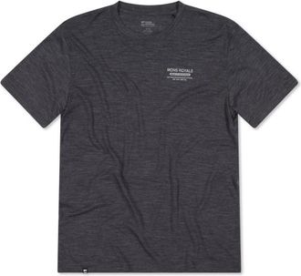 Mons Royale Zephyr Merino Tencel T-Shirt Merinoshirt f&uuml;r Herren | smoke