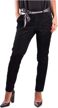 Jacob Cohen Chino Broek - Dames - Chinos - Zwart - W27 - Katoen - Broeken