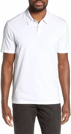 Paige Burke Polo Shirt In Fresh White