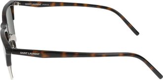 Saint Laurent Womens Sl Sunglasses Havana Injected