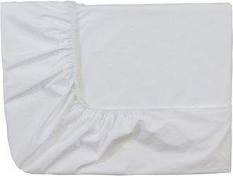 Essix Essix Royal Line - Lenzuolo con Angoli Elasticizzati, in Percalle di Cotone, Bianco, 120 x 190 cm