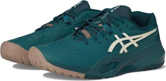 Asics Gel-Resolution X Mens Tennis Shoes Saxon Green/Birch : 15 D - Medium