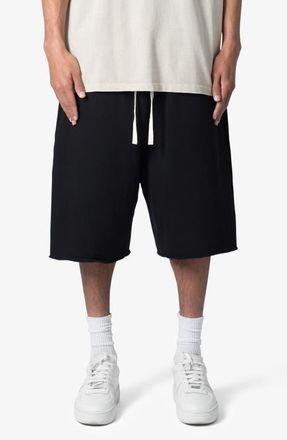 mnml Ultra Baggy Sweat Shorts in Black at Nordstrom, Size X-Small