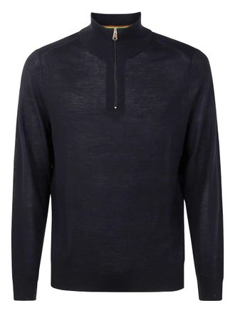 Paul Smith Mens Sweater Zip Neck