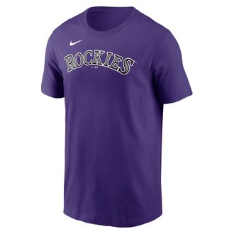 Nike Matt Holliday Colorado Rockies Cooperstown Nike Mens MLB T-Shirt in Purple | N19951LQWK-ZMS
