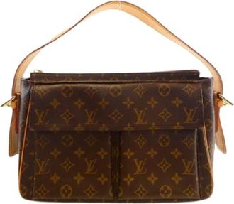 Louis Vuitton Pre-owned Shoulder Bags, female, Brown, Size: ONE SIZE Pre-owned Canvas Shoulder Bag