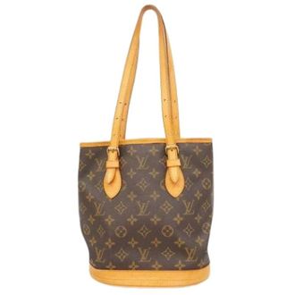Louis Vuitton Pre-owned Bucket Bags, female, Brown, Size: ONE SIZE Pre-owned Vintage Tote Bag