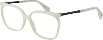 Yohji Yamamoto Brillenkader - Dames - Brillen - Wit - ONE Size - Accessoires