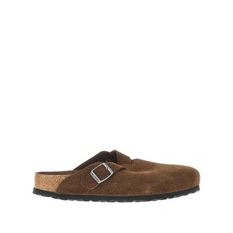 Birkenstock Boston suede leather sabot Man 40