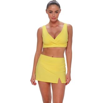 Sunsets Elsie Bikini Swimsuit Top - DD Cup in Pineapple Crepe at Nordstrom, Size 34