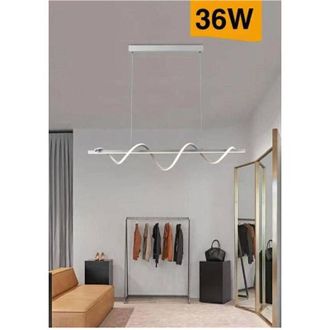 Trade Shop Trade Shop Traesio - Trade Shop - Led Resumen 36w Modern Twist Bianco Luce 6500k 3000k 4000k B65-b